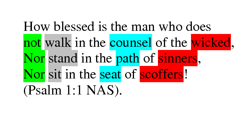 Psalms 2: Not Walking, Standing, Sitting (Psa. 1:1) · David T. Lamb